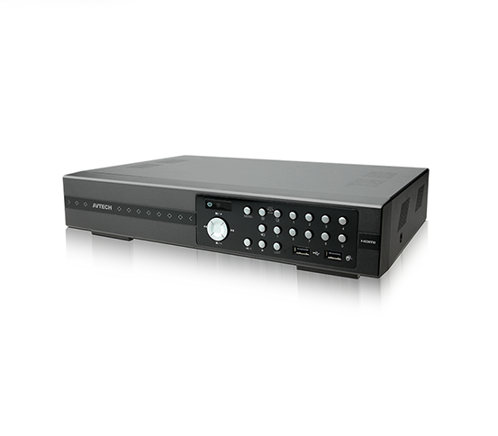 AVTECH AVZ308 8-CH QUADBRID 1080P Digital Video Recorder With IP, HD-TVI, AHD & Analoge Camera inputs