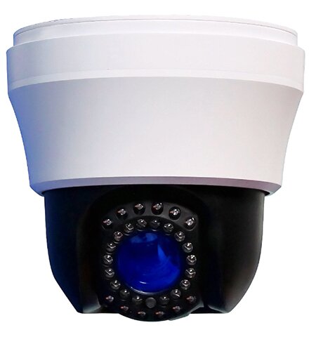 4" Indoor Ceiling Mount Colour High Speed CCTV PTZ Dome Camera up to 30m IR Range